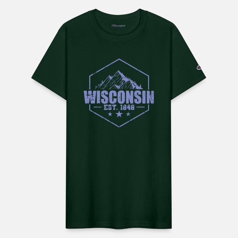 Wisconsin Est. 1848 USA State