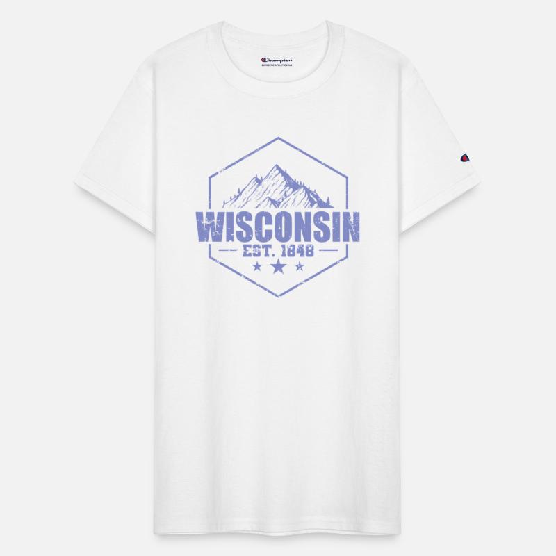 Wisconsin Est. 1848 USA State