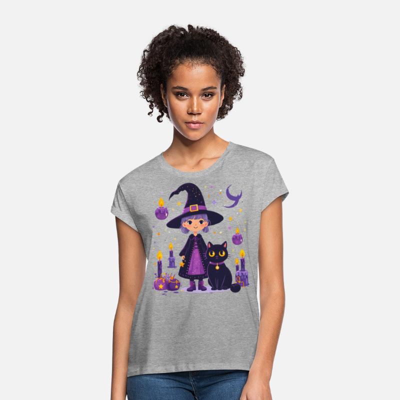 witch cat candles Halloween decor