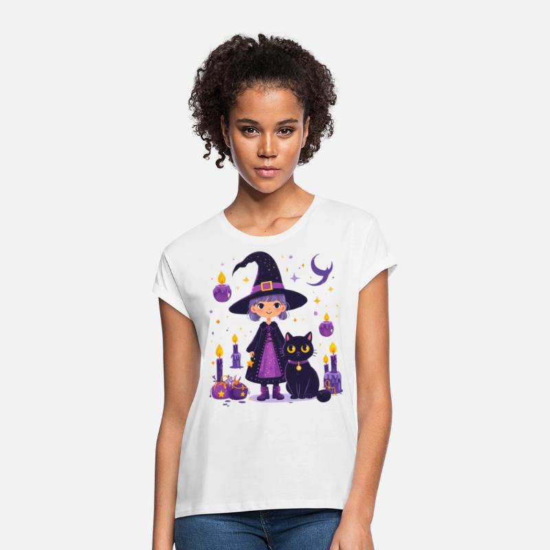 witch cat candles Halloween decor