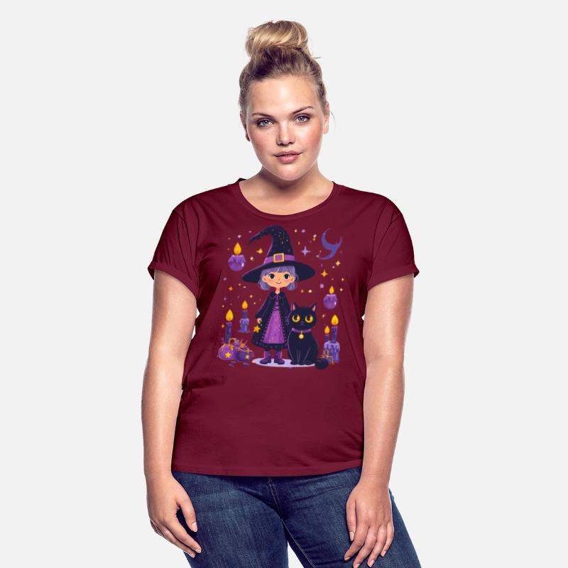 witch cat candles Halloween decor