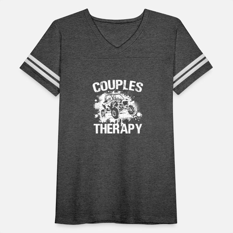 Womens SXS UTV Couples Therapy VNeck