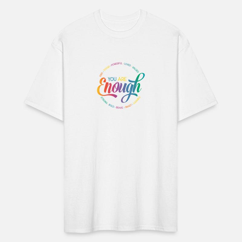 You Are Enough Shirt Sm Strong Brave