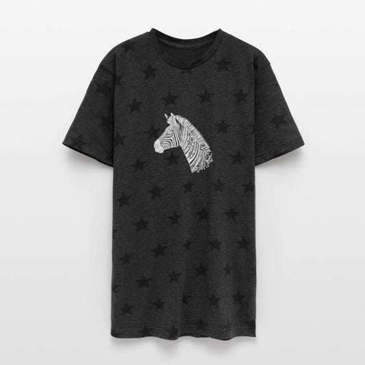 Zebra Head Tattoo Style Lines