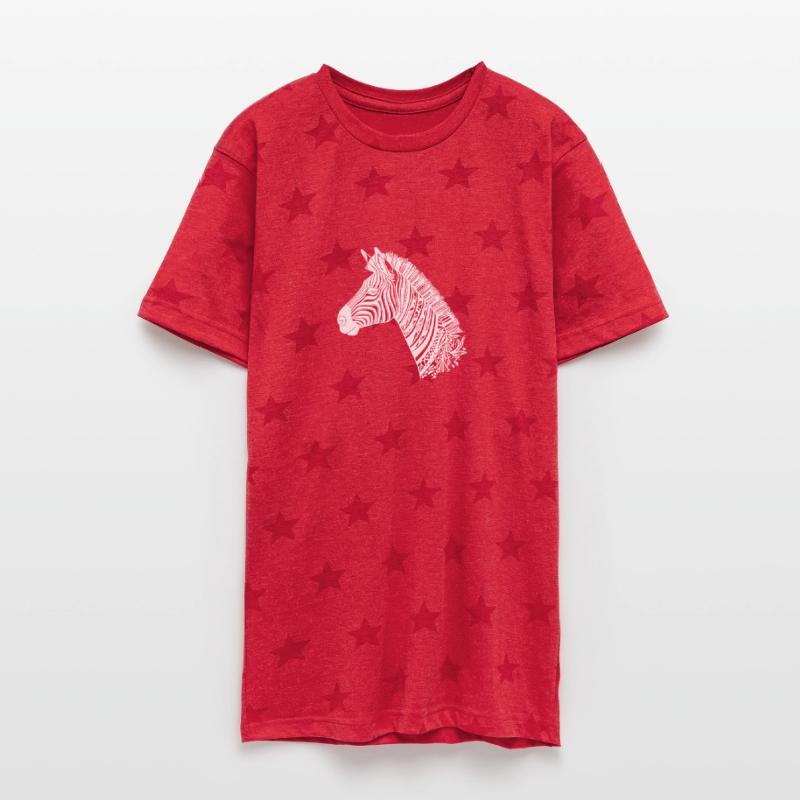 Zebra Head Tattoo Style Lines